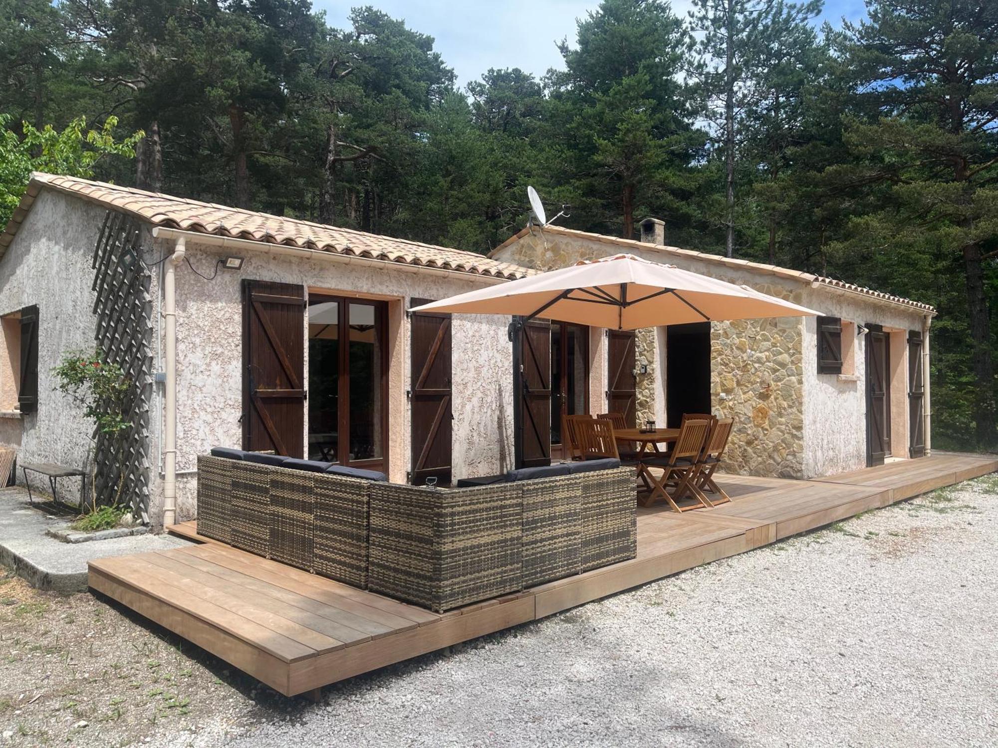 Vila Les Rocailles Valderoure Exteriér fotografie
